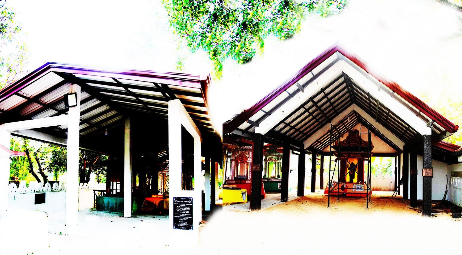 Dance hall and viewing hall