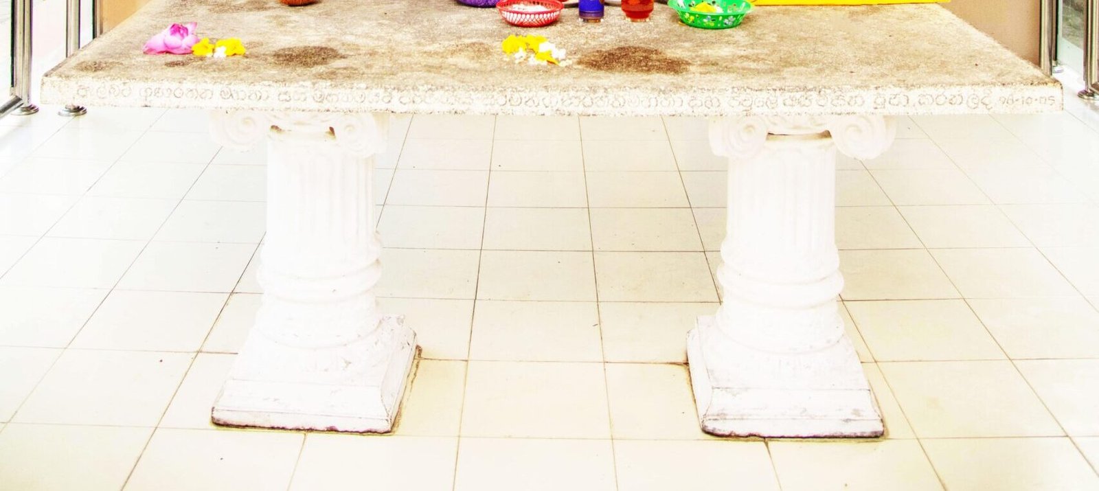 Floor Tiling of Pattini Temple